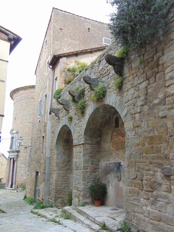 코르토나 Domus Ghibellinae- Fonte Di San Benedetto 아파트 객실 사진