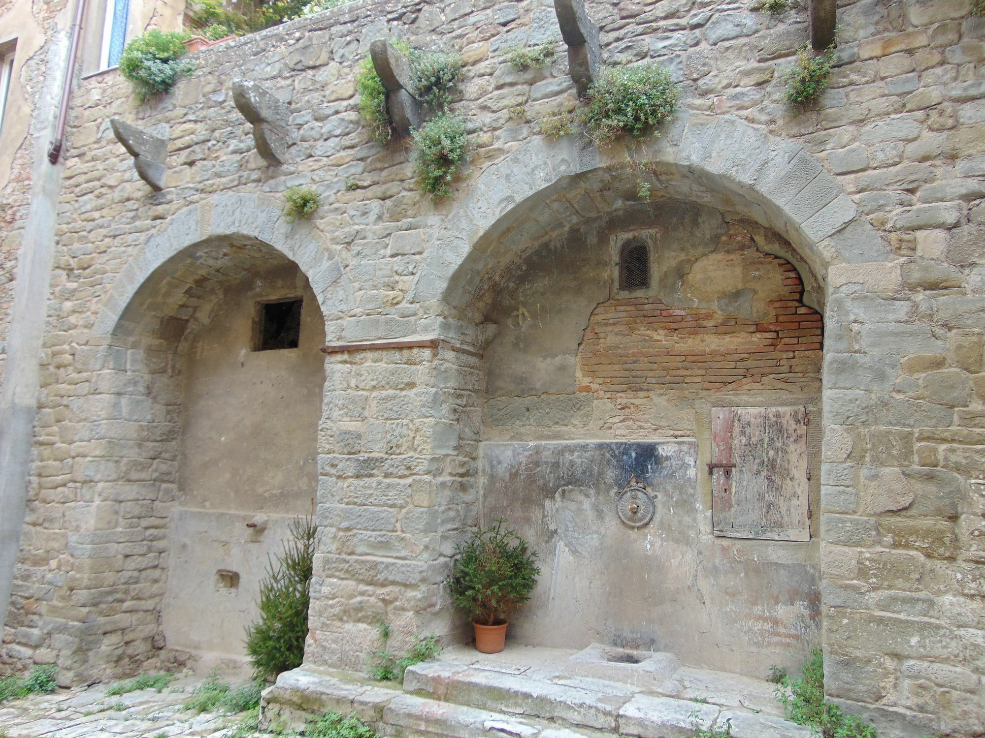 코르토나 Domus Ghibellinae- Fonte Di San Benedetto 아파트 외부 사진
